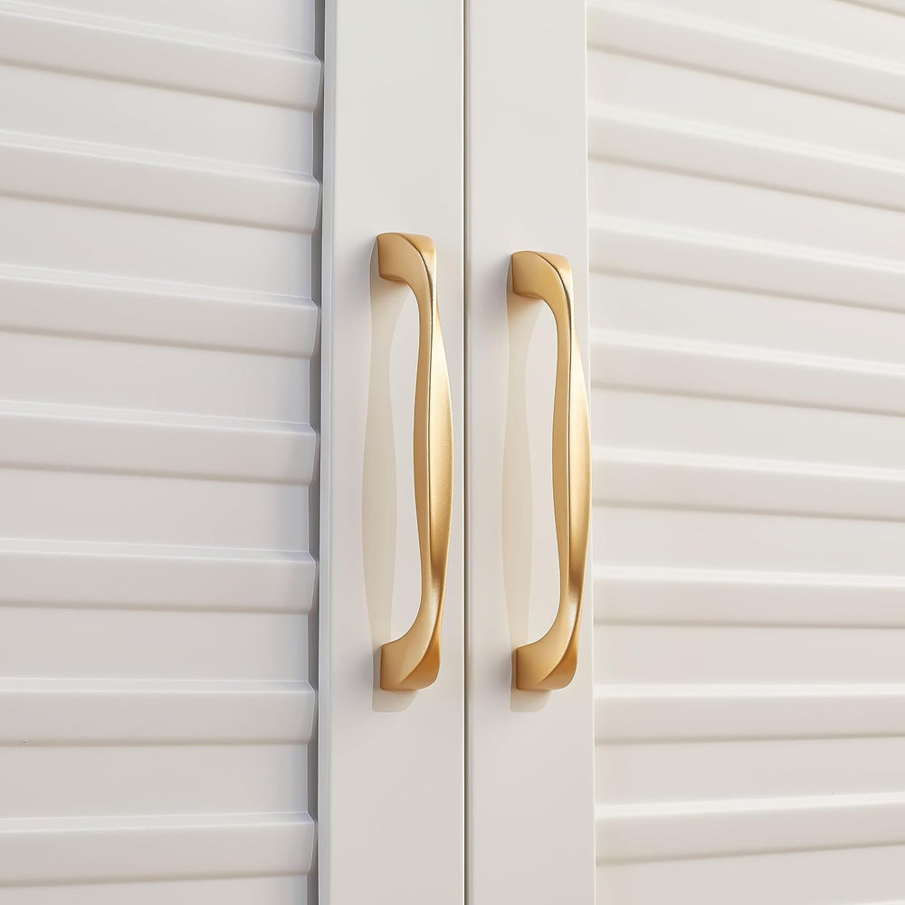 Metal Wardrobe Closet with Louvered Doors, Bedroom Storage Cabinet