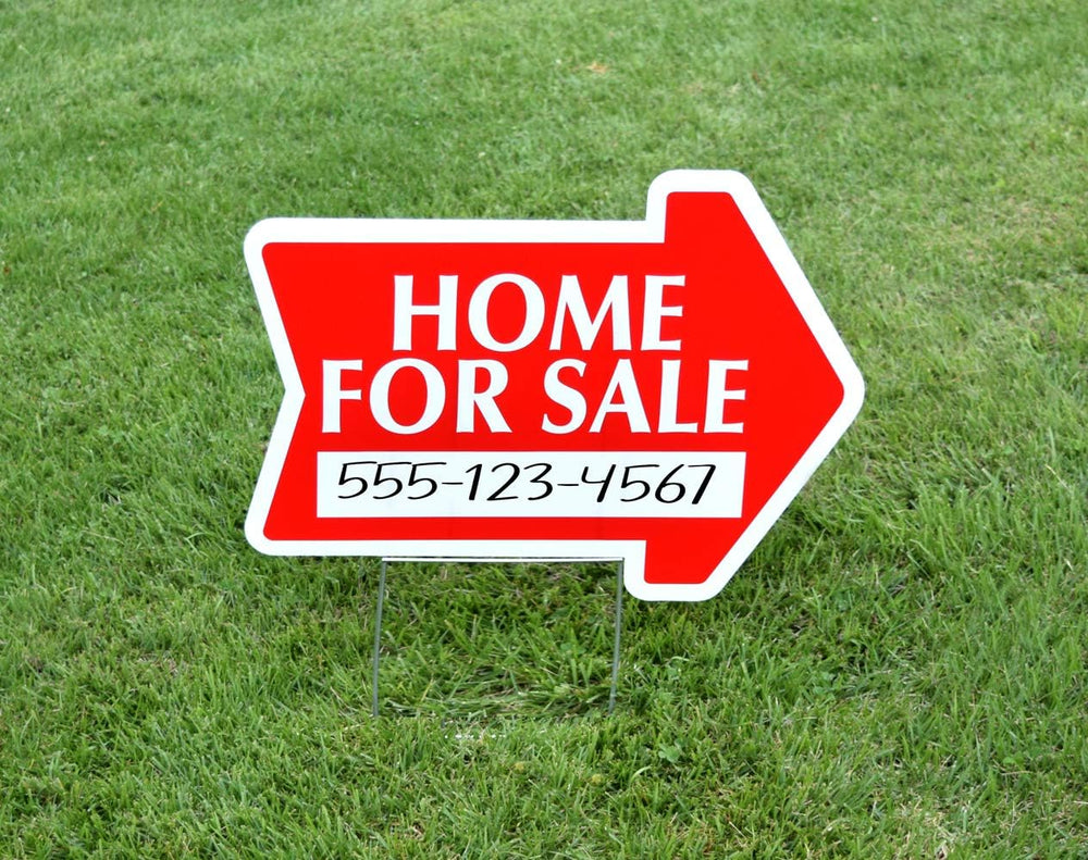 Sturdy Metal Wire Step Stake Frame for Yard Signs - 10 x 24 inch H Frame Wire...