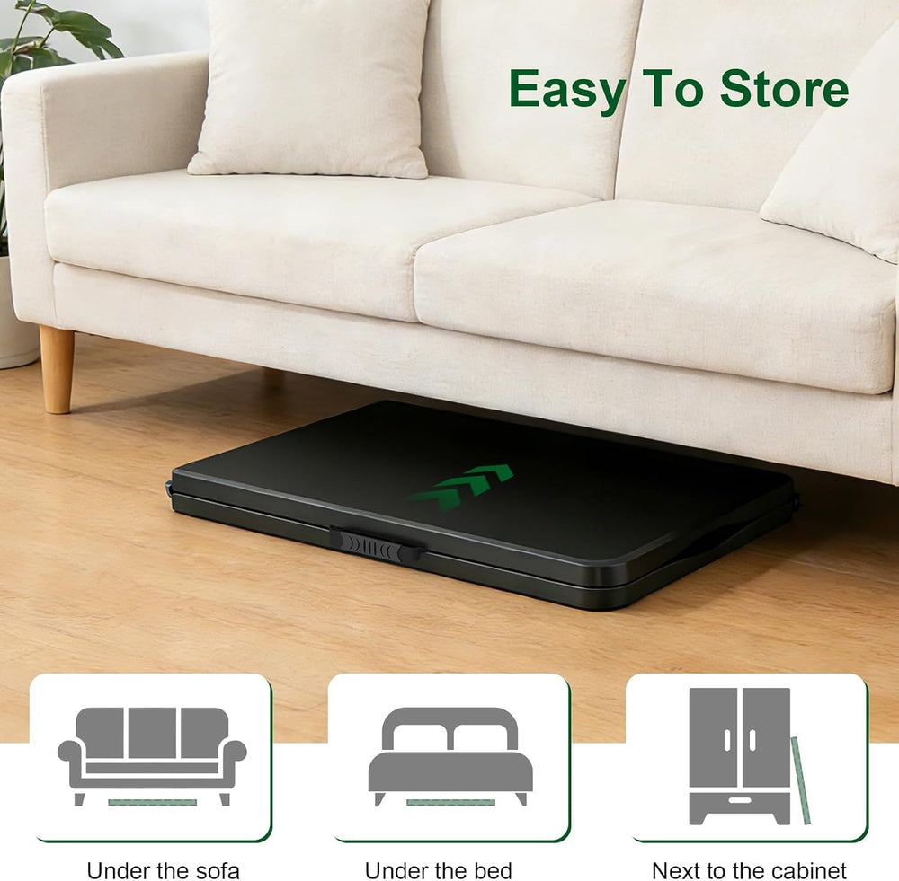 6FT Black Folding Table for Camping, Parties, Meeting, 2 Pack