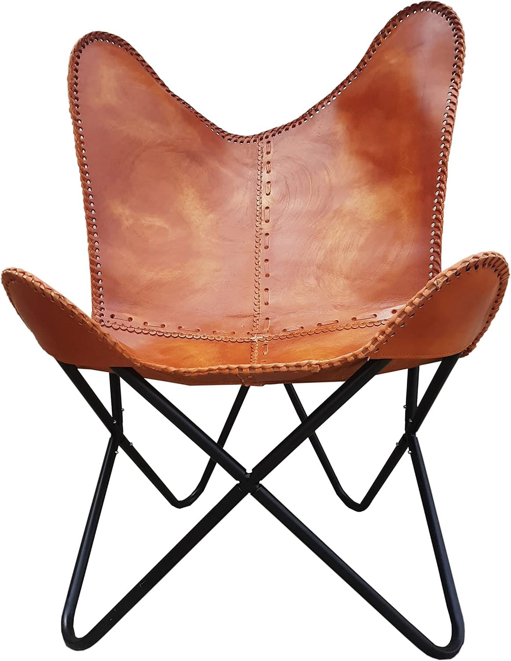 Shy Shy Let’s Touch The Sky Handmade Accent Chair Leather Living Room Chairs-...