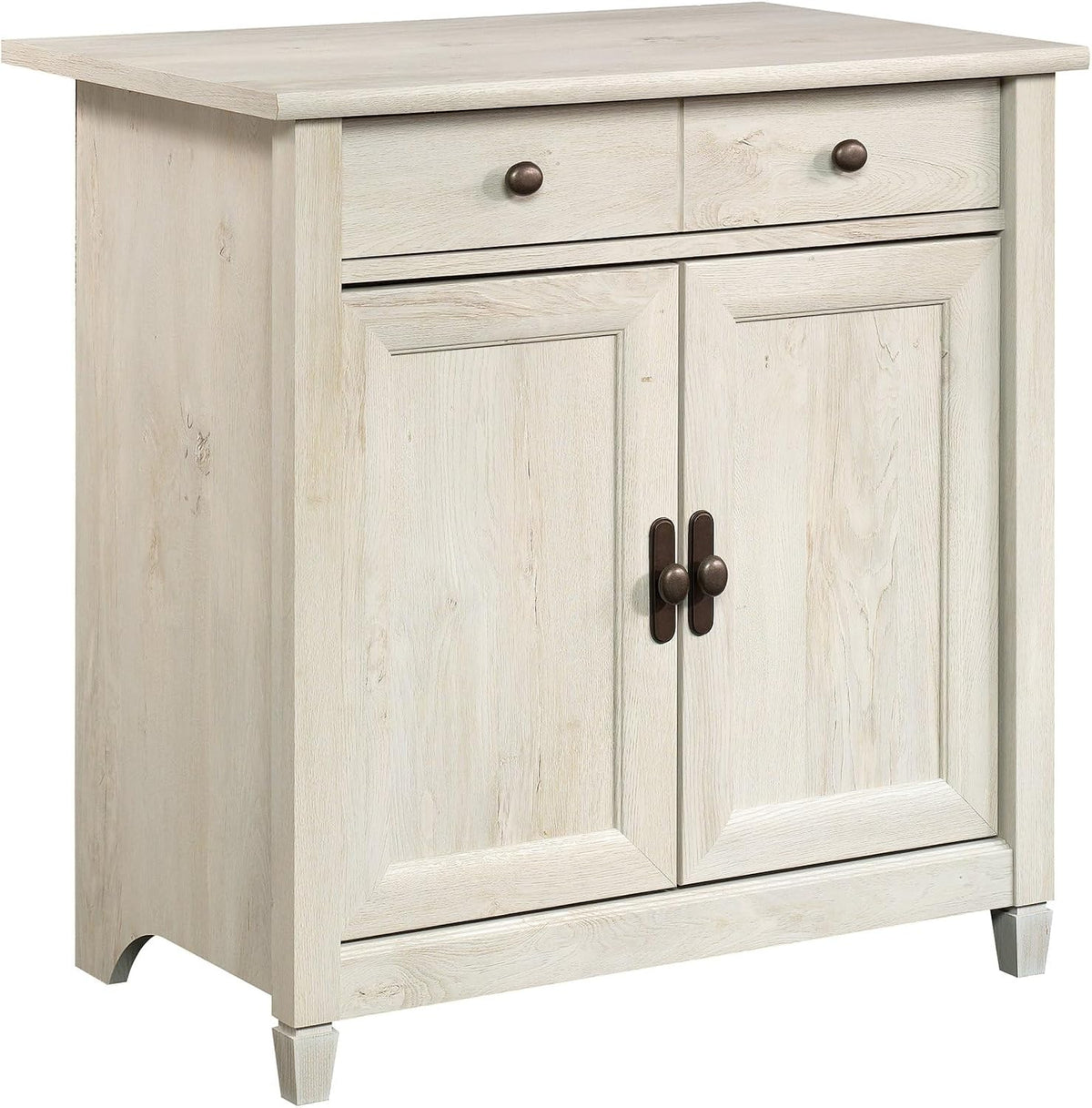 Sauder Edge Water Accent Storage Cabinet with Doors, Utility Cabinet, in Chalked Chestnut finish