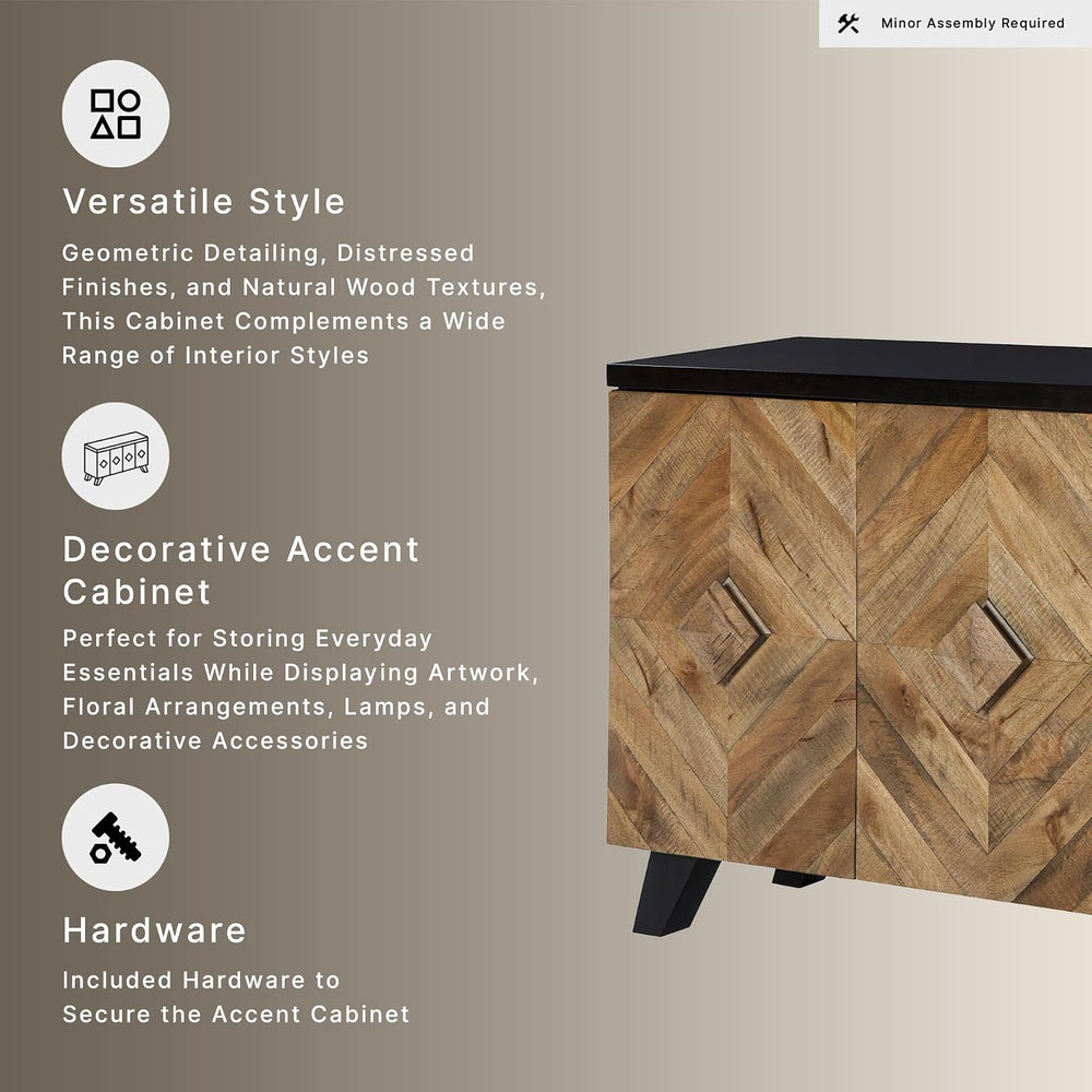 Signature Design by Ashley 72" Sideboard Accent Cabinet with Doors