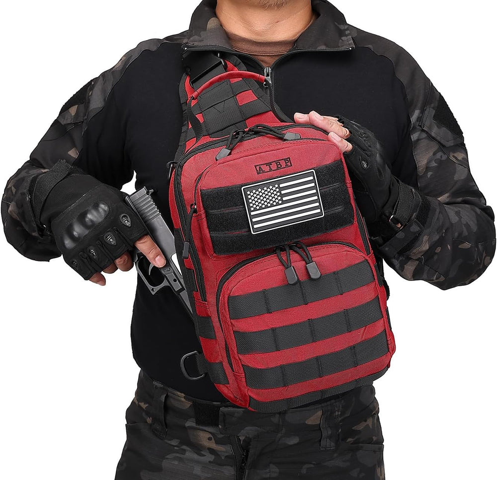 Tactical Sling Backpack for Men Medical Ifak Sling Bag