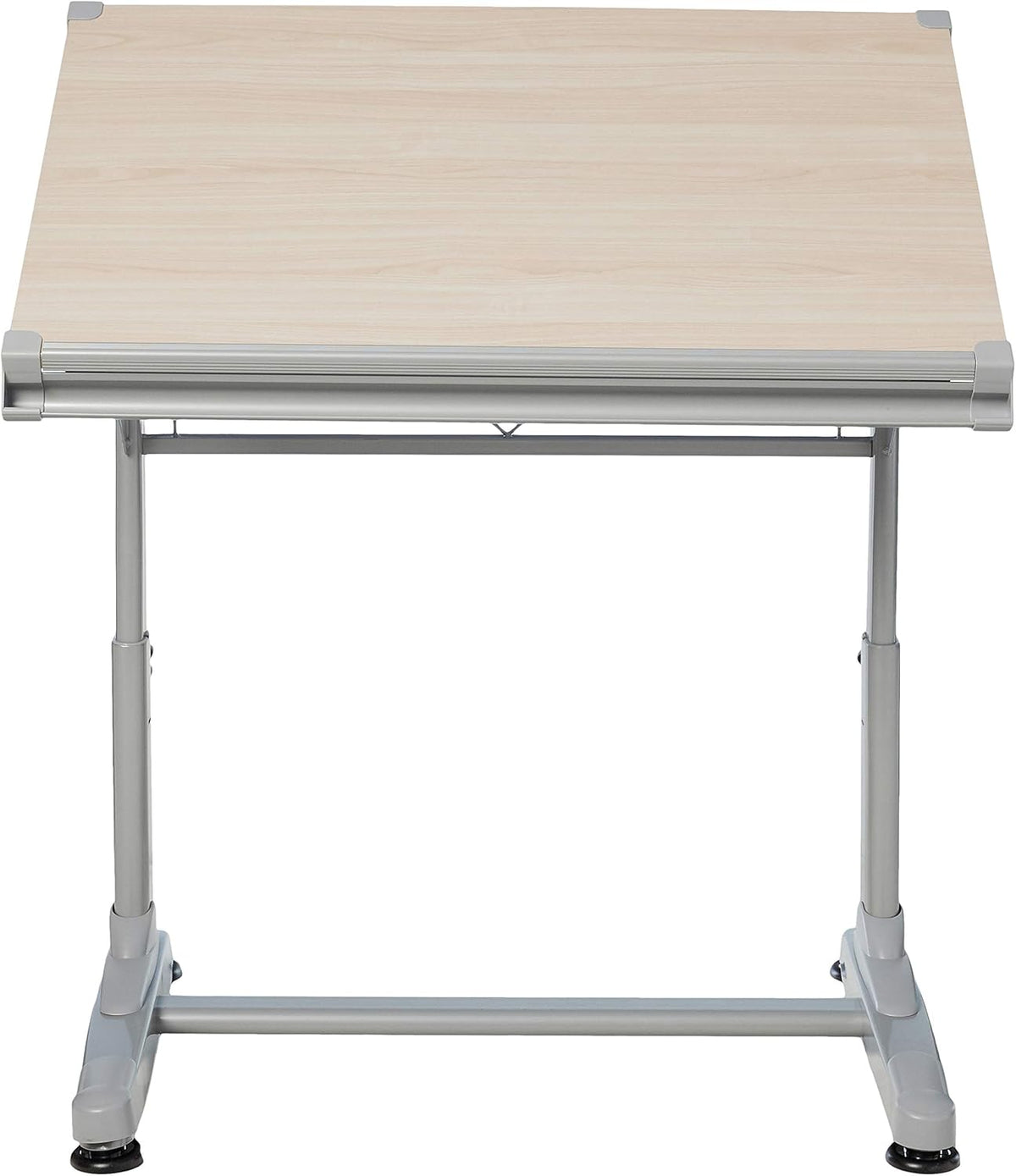 stand up desk store adjustable height and angle, side view
