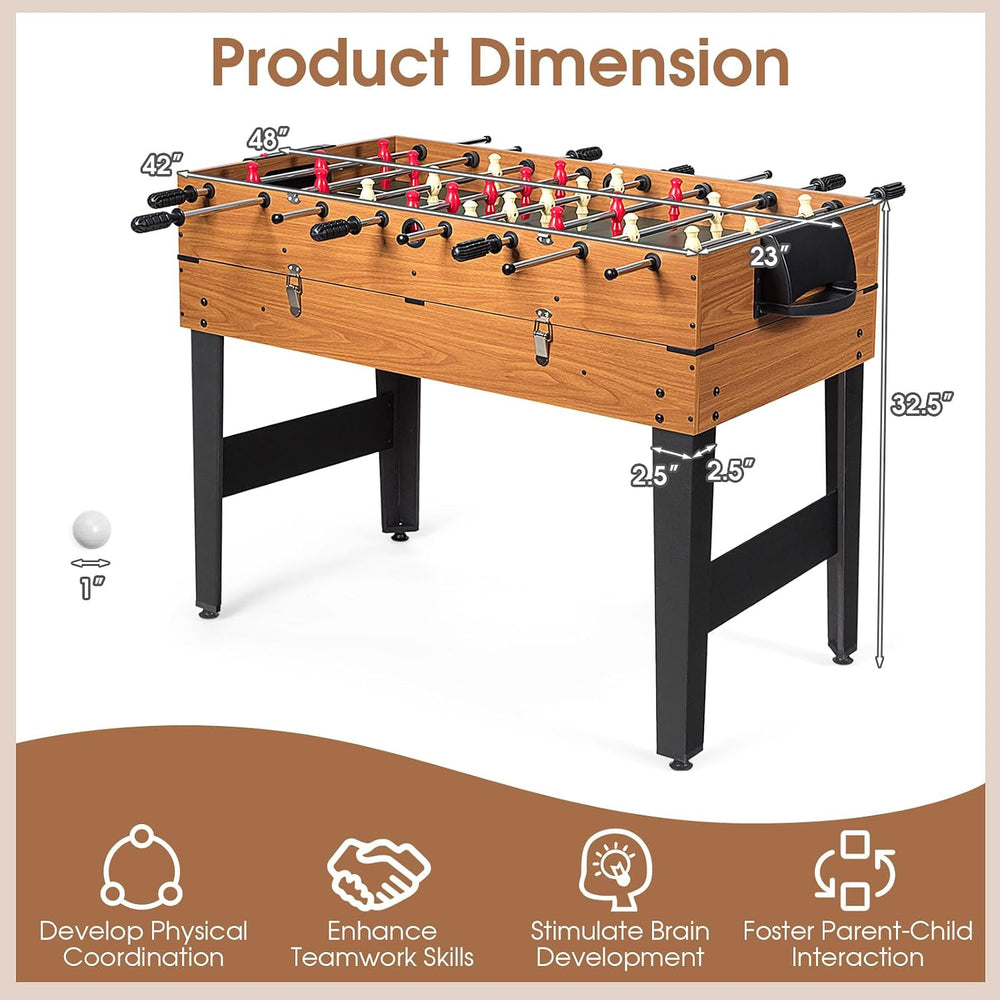 KOTEK Multi Game Table, 3 in 1 Gaming Table for Adults