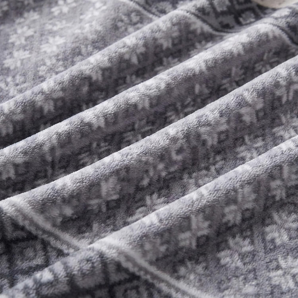 Eddie Bauer - Sherpa Reverse Throw Blanket for Bed or Couch, 50 x 70