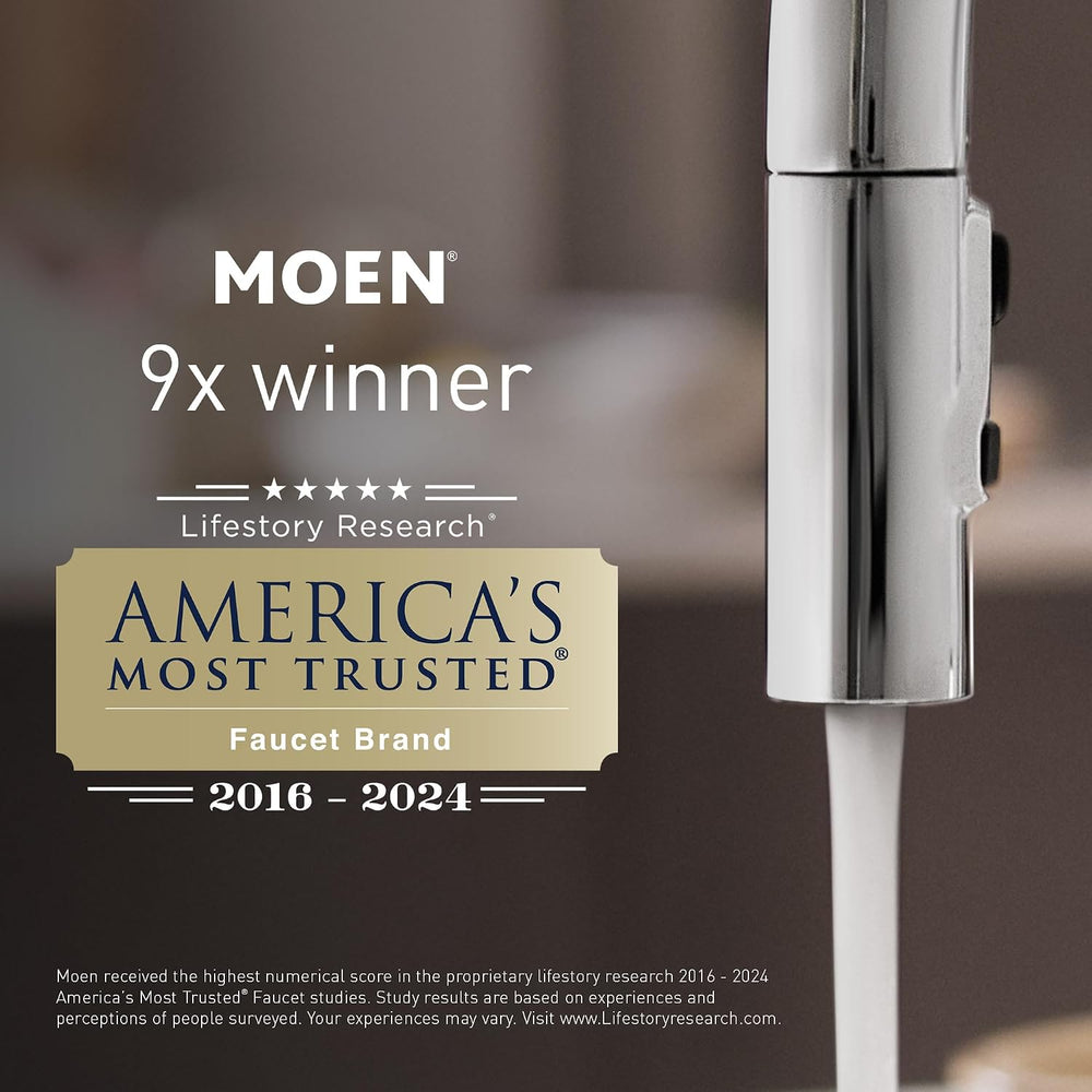 Moen Voss Matte Black Modern Square Wall Mount Bathroom Hand Towel Ring, YB51...
