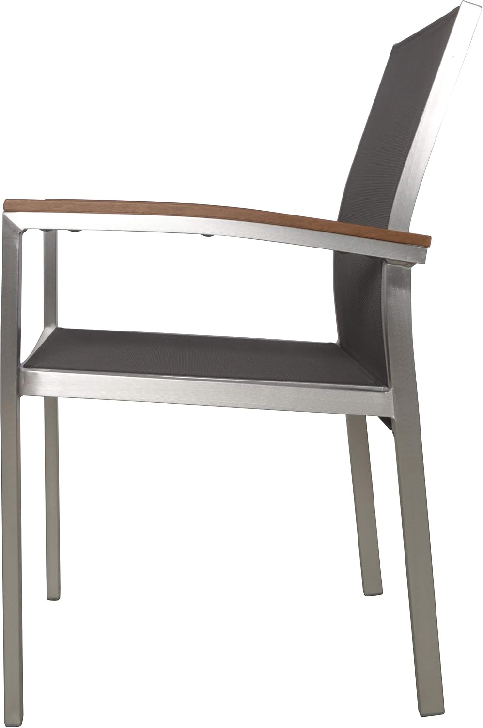 Great Deal Furniture Emma Patio Dining Chairs - Aluminum - Outdoor Mesh Seats...