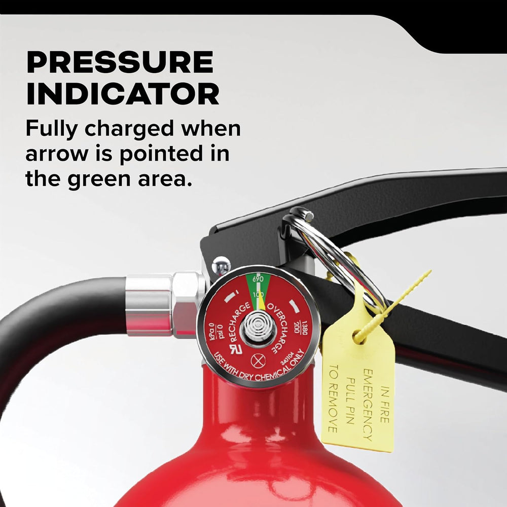 Kidde Pro 210 Commercial Fire Extinguisher, 2-A:10-B:C, PRO-4MP-1, 2 Pack