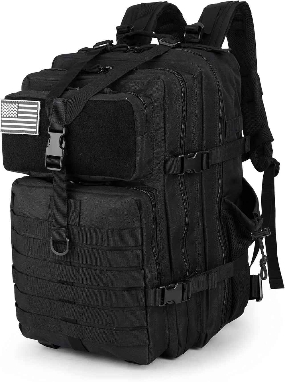 LUPU 45L Military Tactical Backpack for Men Women, MOLLE Army 3 Day Assault P...