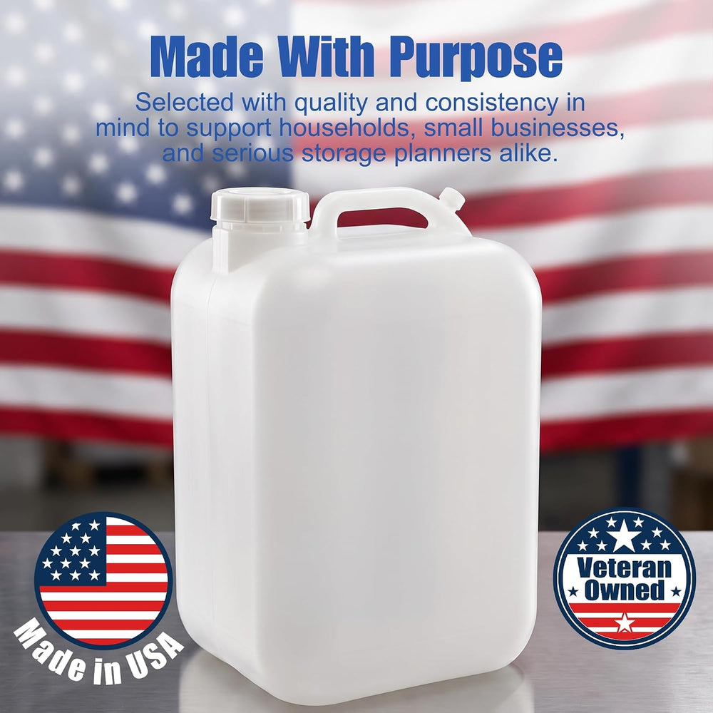 ePackage Supply Premium Hedpak 5 Gallon Water Container - 2 Pack