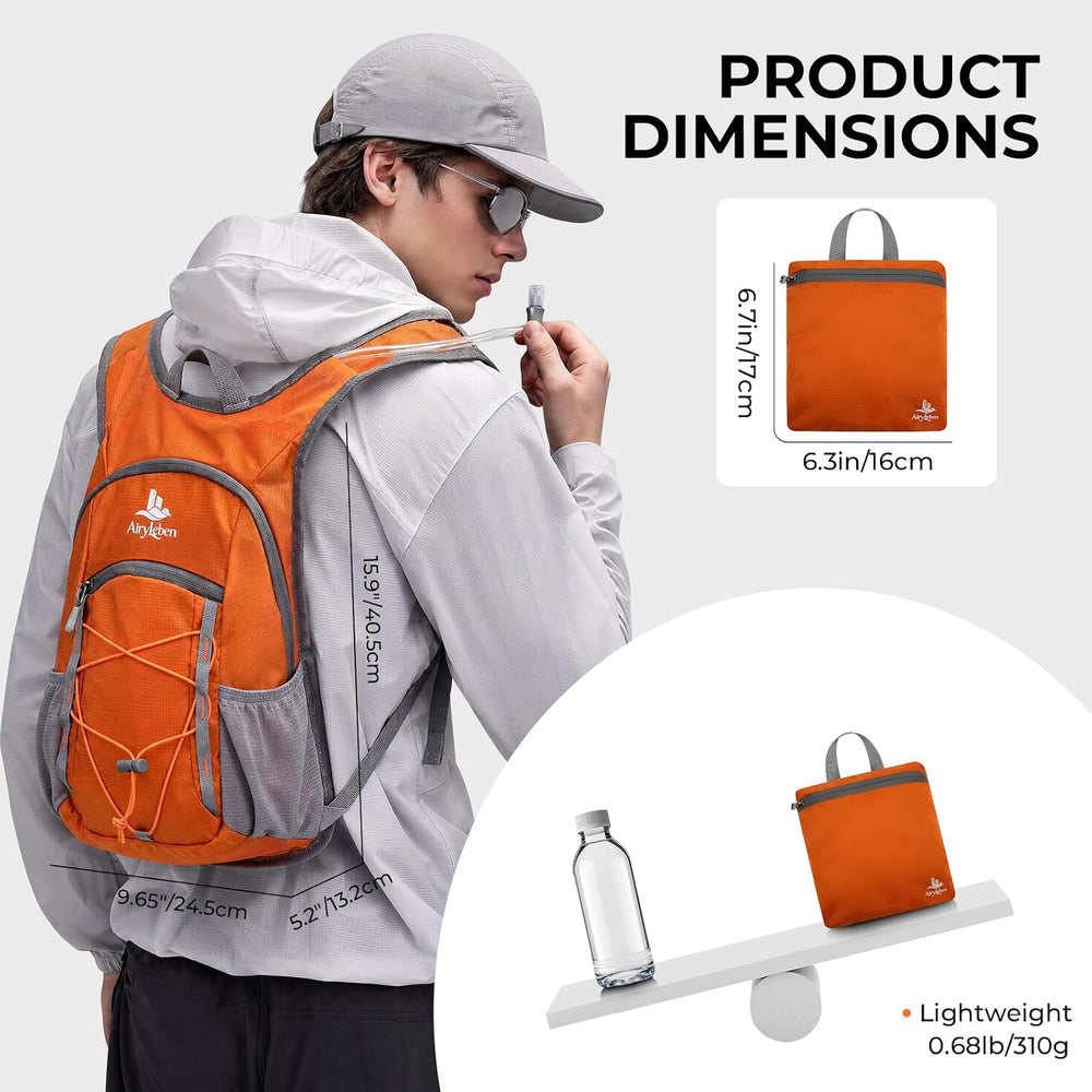 14L Small Hiking Backpack, Packable Travel Daypack for Men Women