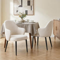 Dining Chairs Set of 2, Modern Fabric Chairs for Kitchen & Dining