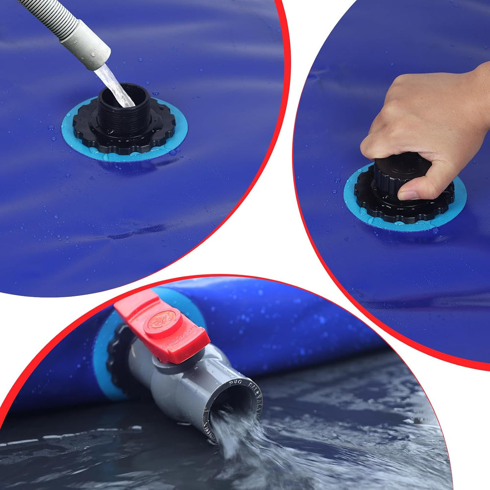 500L/130 Gal Water Storage Bladder for Outdoor Water Storage