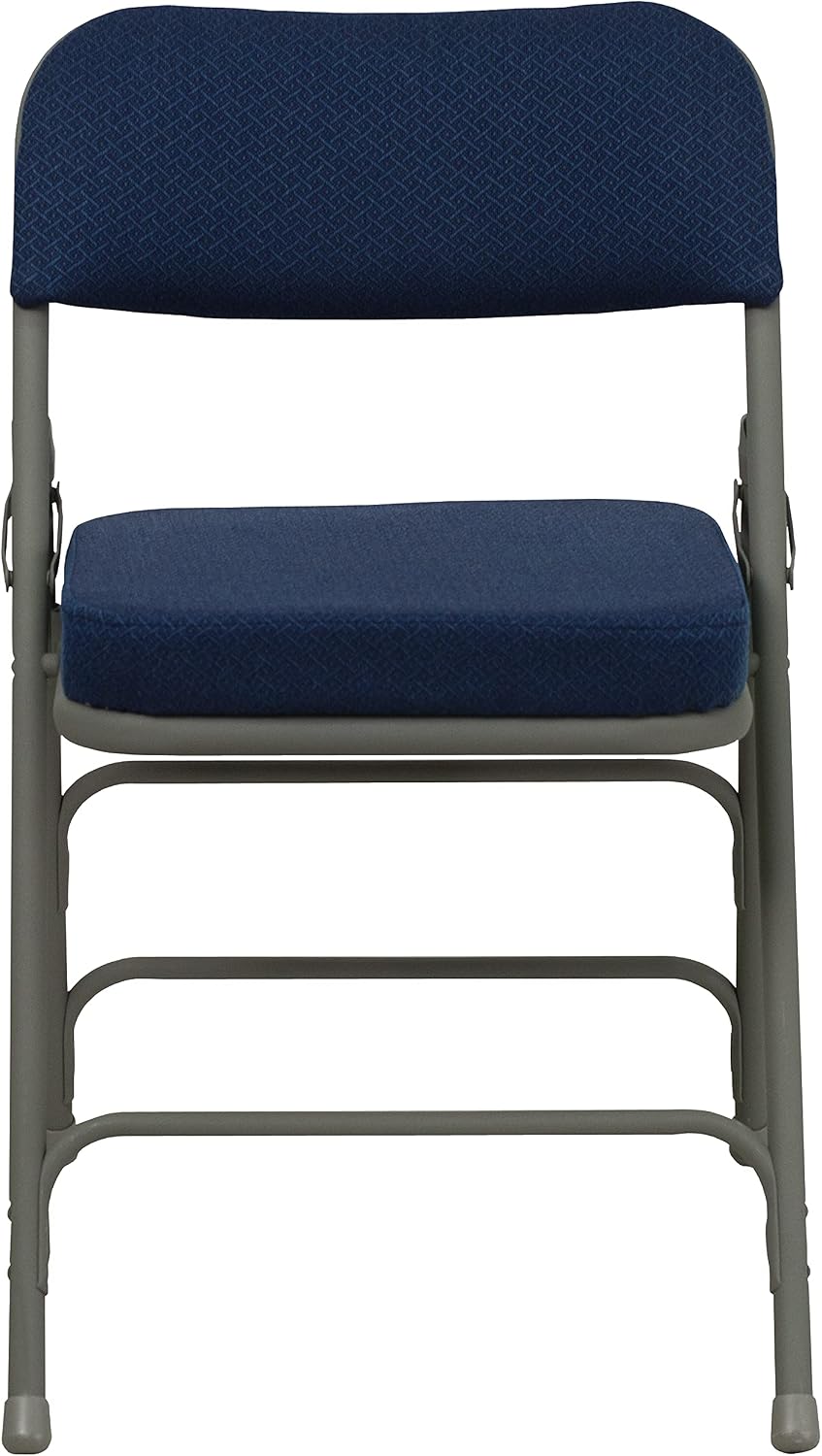 Flash Furniture Hercules Metal Folding Chair, Navy, 2-Pack