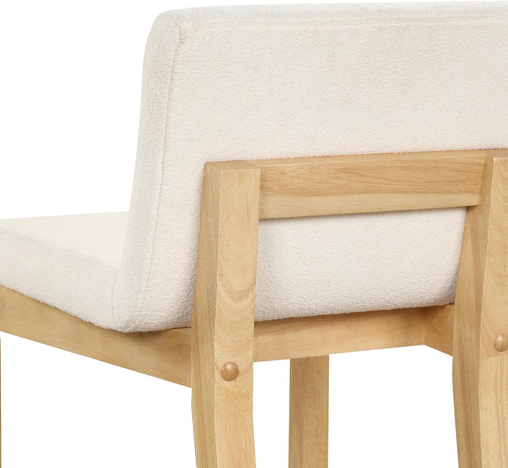 Nathan James Gracie Modern Counter Height Bar Stool with Back, Counter Stool ...