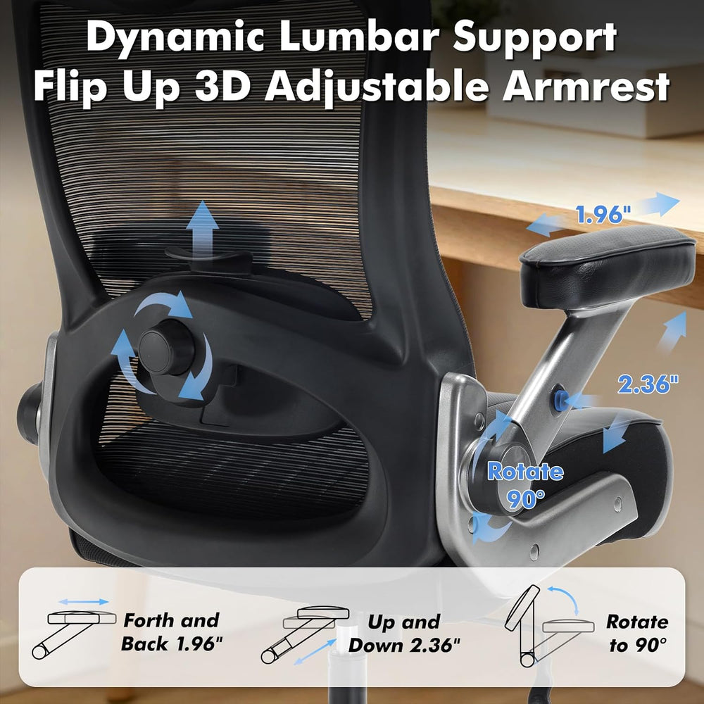 Big and Tall Office Chair, 600lbs Executive Chairs Heavy Duty