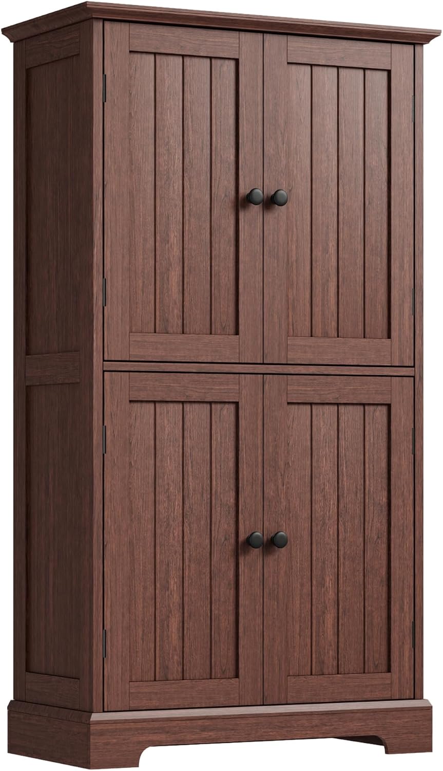 ChooChoo Bathroom Floor Cabinet with Adjustable Shelves