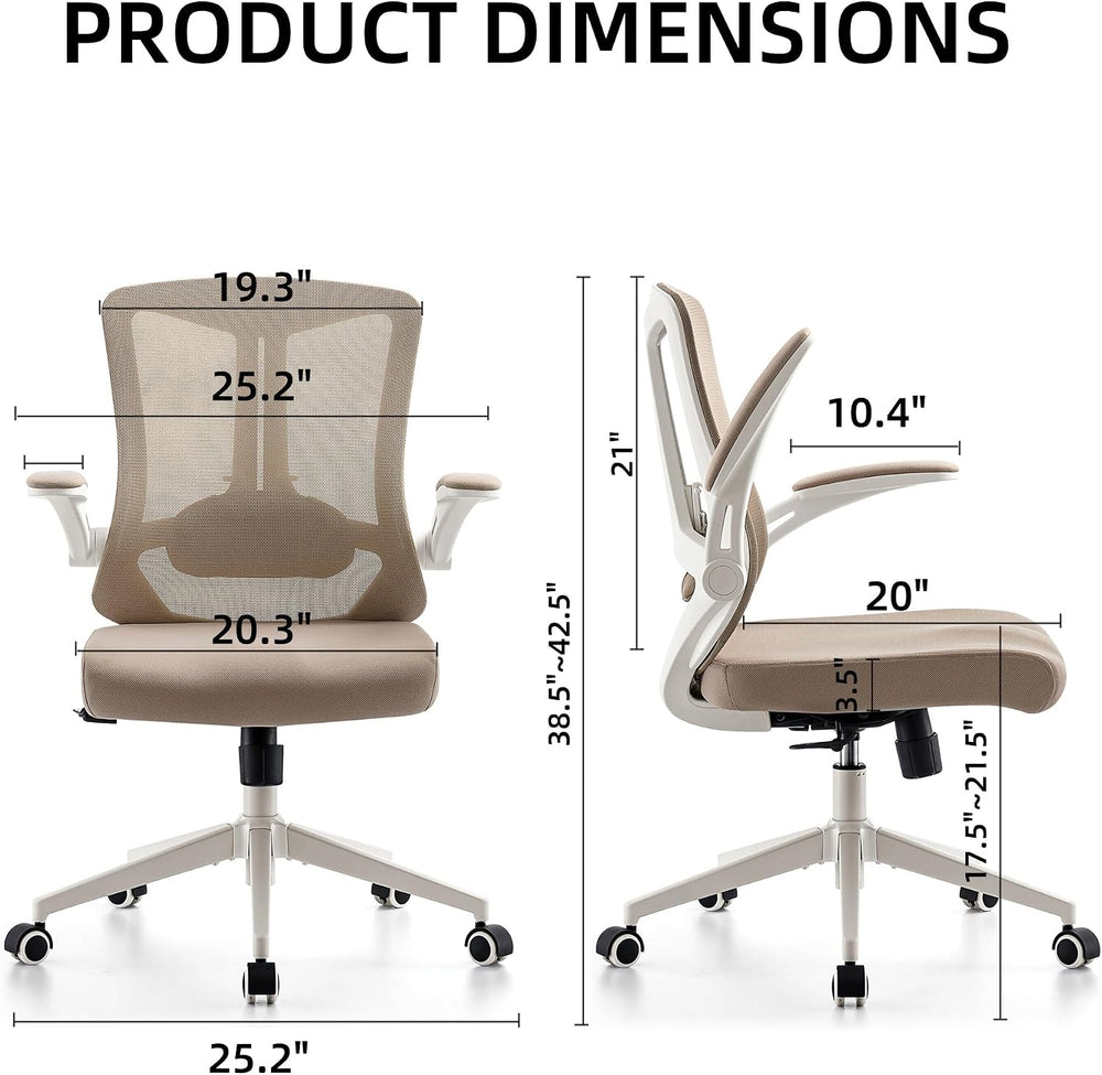 balmstar Office Chair Desk Chair, Ergonomic Mesh Computer Chair with 90-130° ...