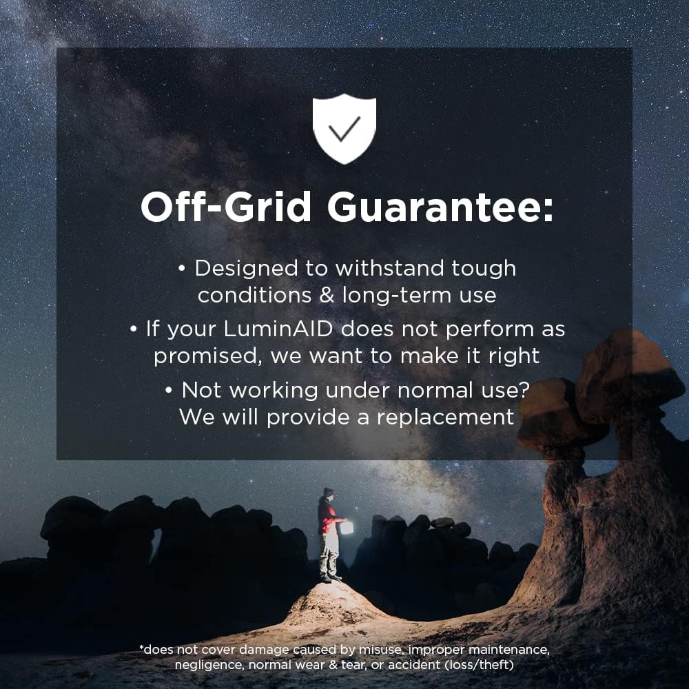 LuminAID Trio Solar Cube LED Lanterns with Phone Charger, Water Resistant