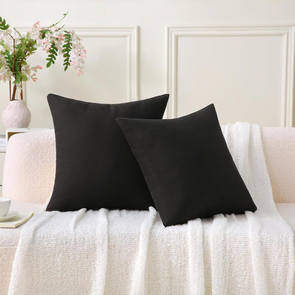 Outdoor Throw Pillows with Inserts, Waterproof Pillows for Outdoor Seating, S...