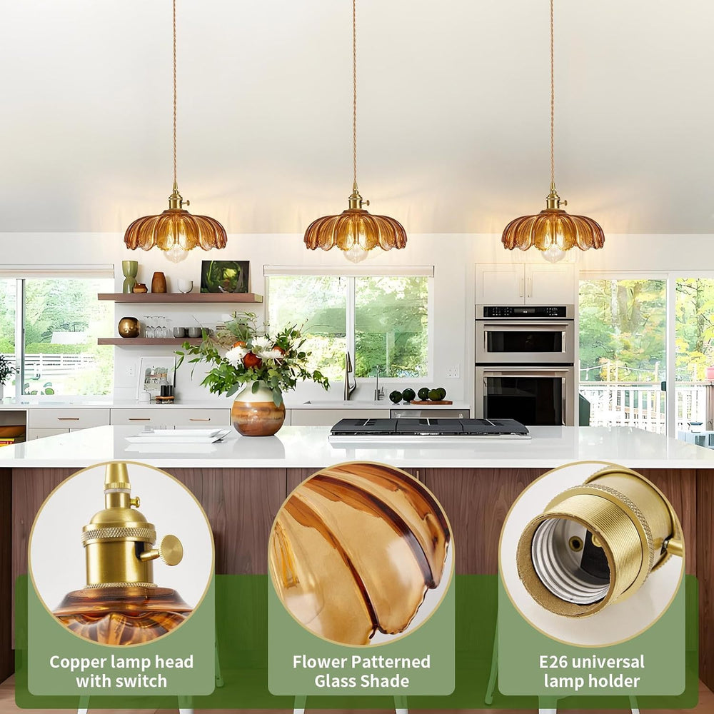 Glass Pendant Light Vintage Light Fixtures