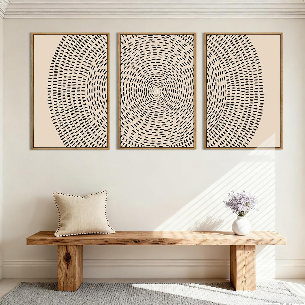 ANHUIB Jesus Wall Art 16x24 Inch Jesus Feeds The 5000 Canvas Wall Art Set of ...