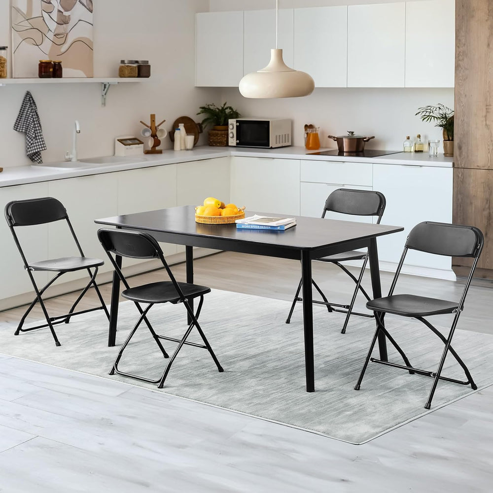 DUMOS Folding Chairs Sets of 20, Portable Chairs, Home Office