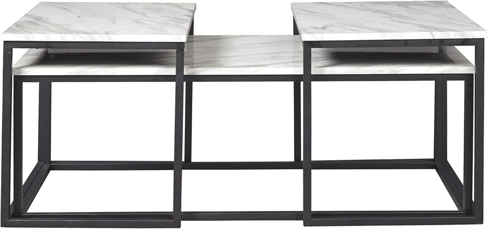 Signature Design by Ashley Donnesta 3 Piece Nesting Coffee Table Set