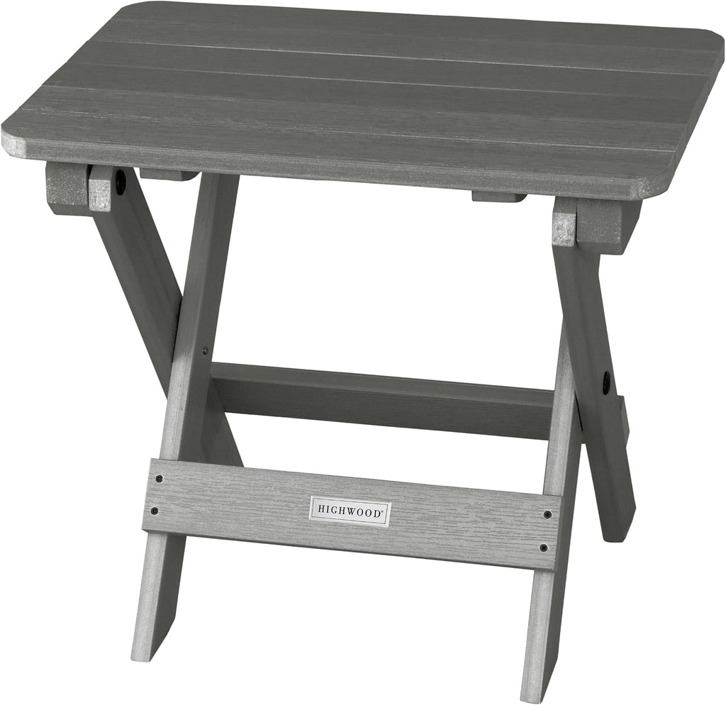 highwood Folding Adirondack Side Table, Coastal Teak
