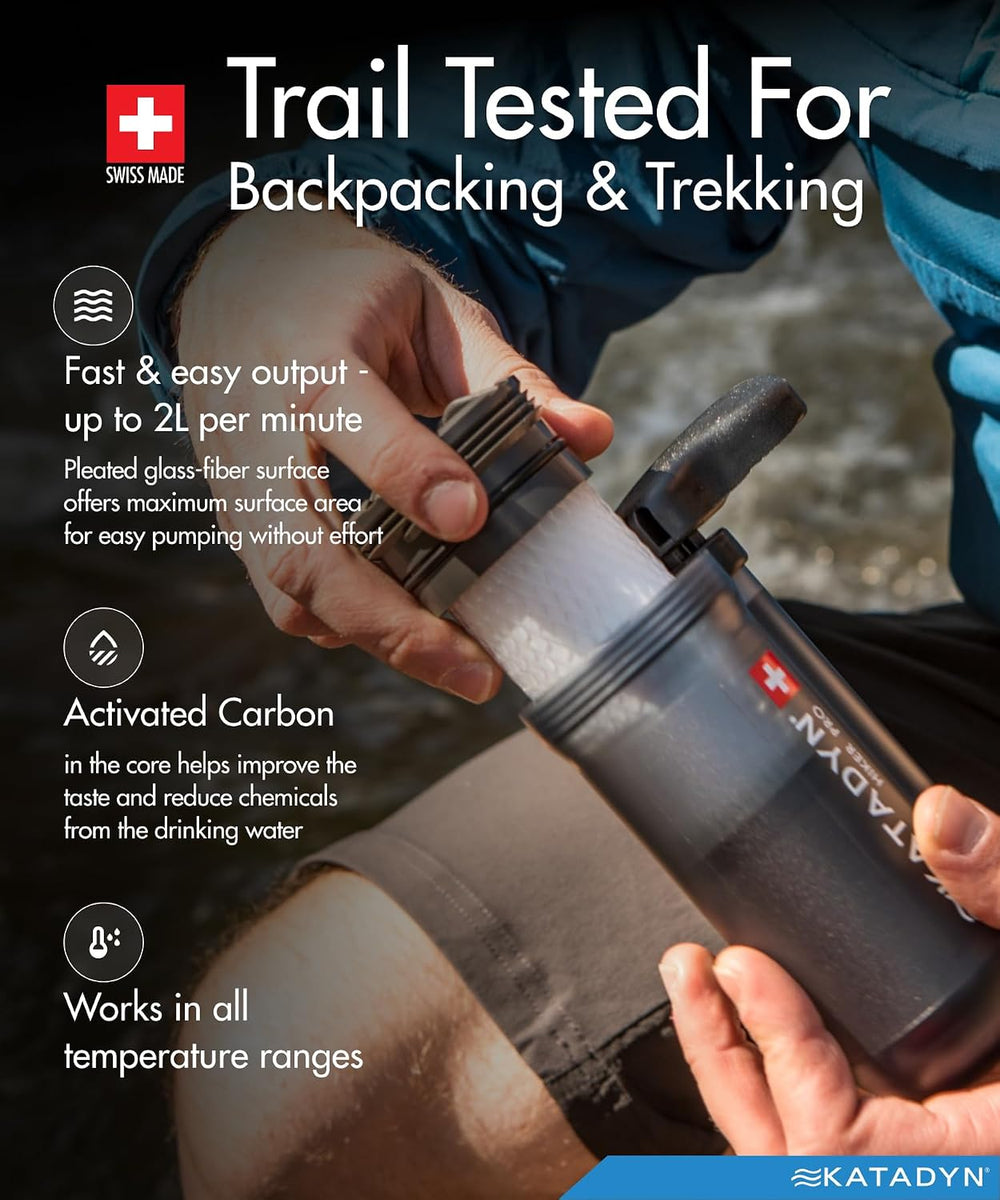 Katadyn Hiker Pro Replacement Cartridge with Field Maintenance Kit