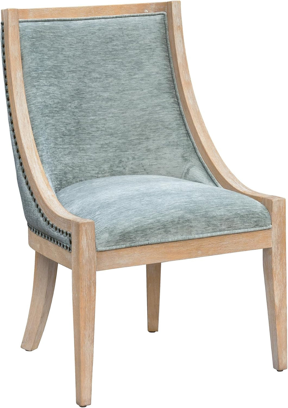 Martha Stewart Farmhouse Dining Room Chair, Recessed Arm Chair For Bedrooms, ...