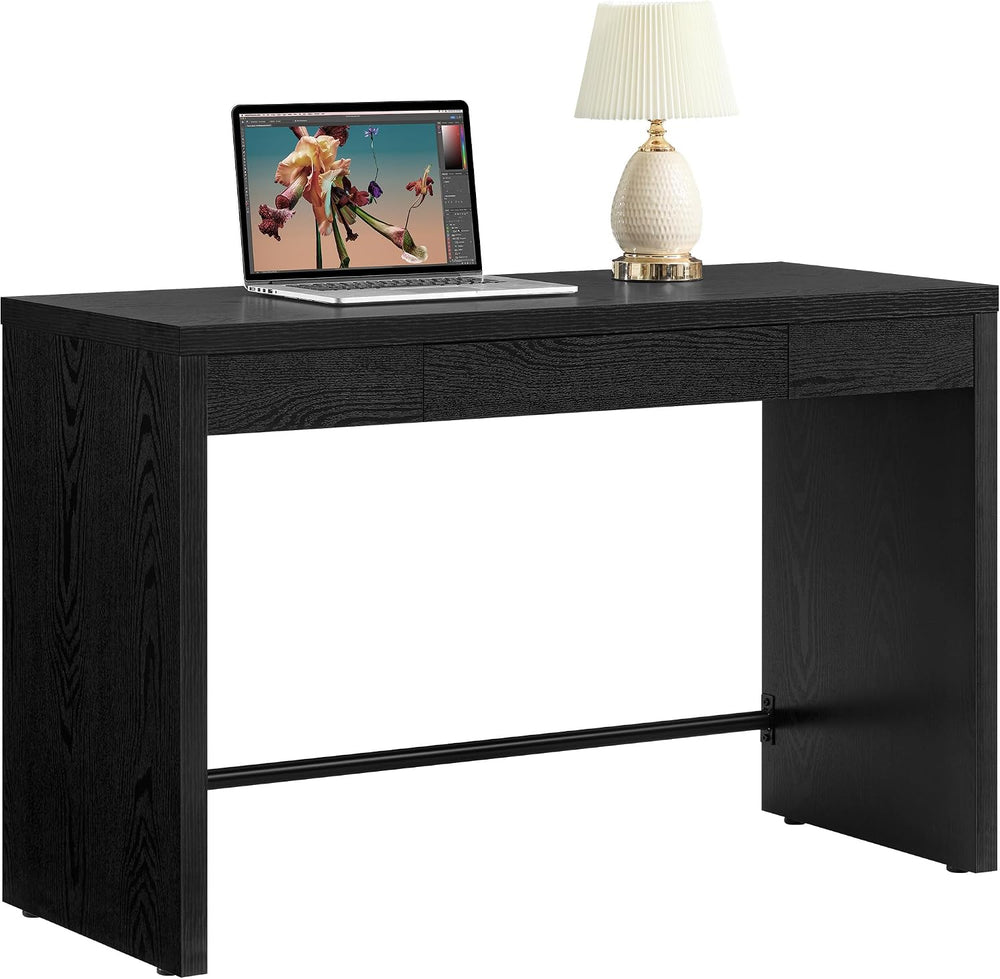 SICOTAS Computer Desk, 47-Inch Home Office Desk Writing Desk with Drawer