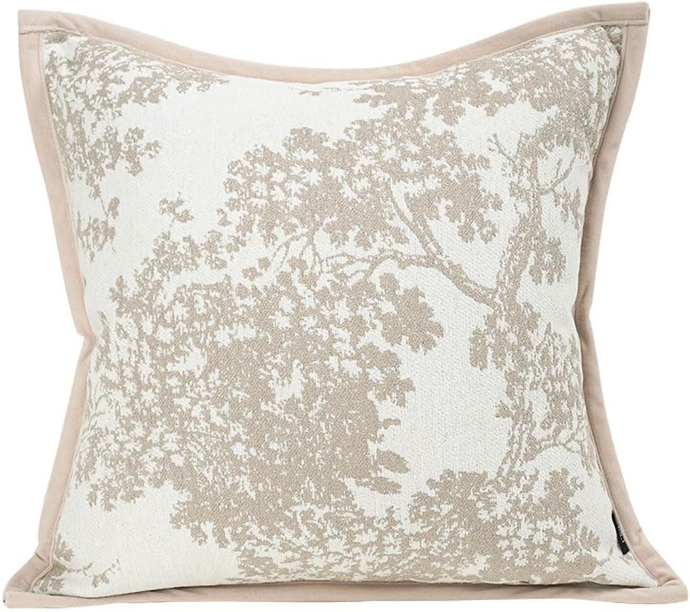 Croker Horse 20x20'' inches Throw Pillow Cushion Covers - White Beige...