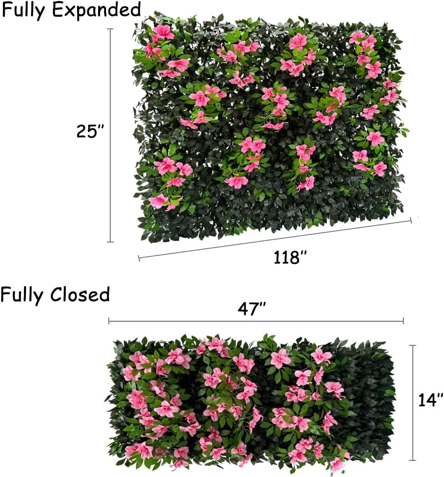 Sumery Expandable Fence Privacy Screen for Balcony Patio Outdoor,Decorative F...