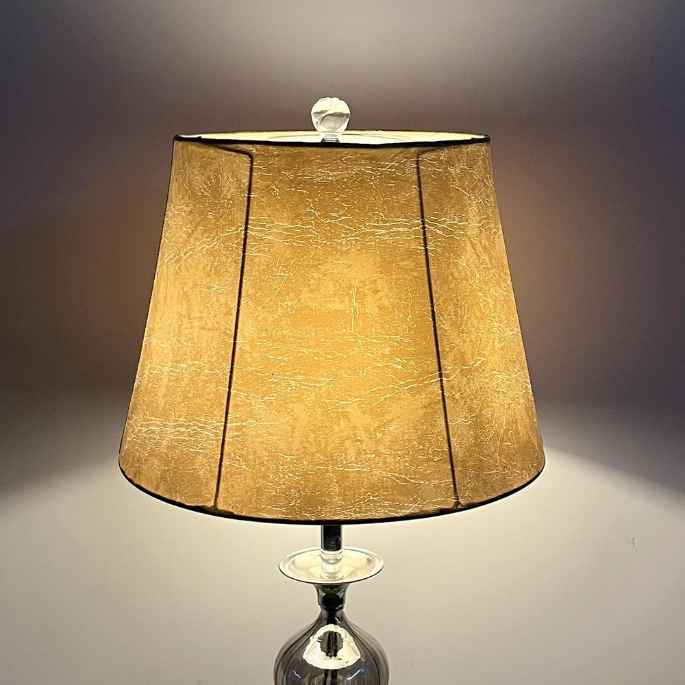 TOOTOO STAR Drum Lampshades Set of 2, 10" Top x 14" Bottom x 10&quo...