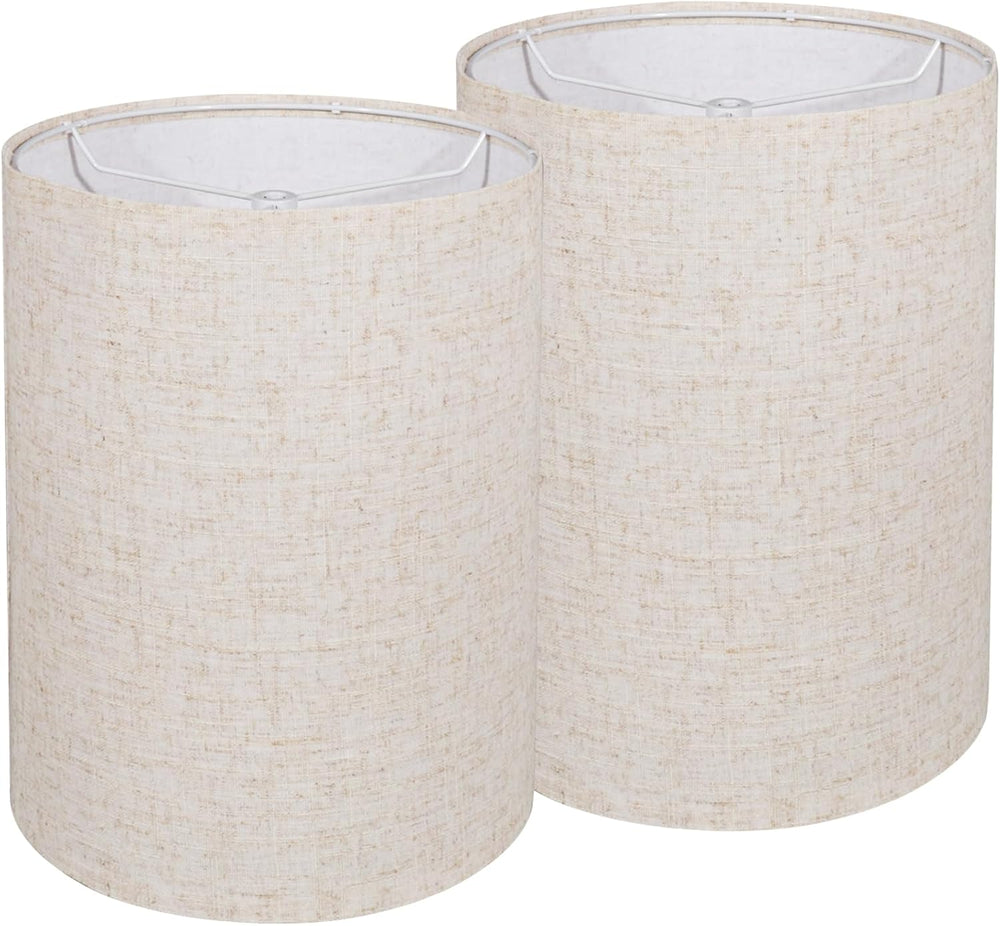 Lampshades set of 2, Tall Lamp Shades, 10" Top X 10" Bottom X 13&qu...
