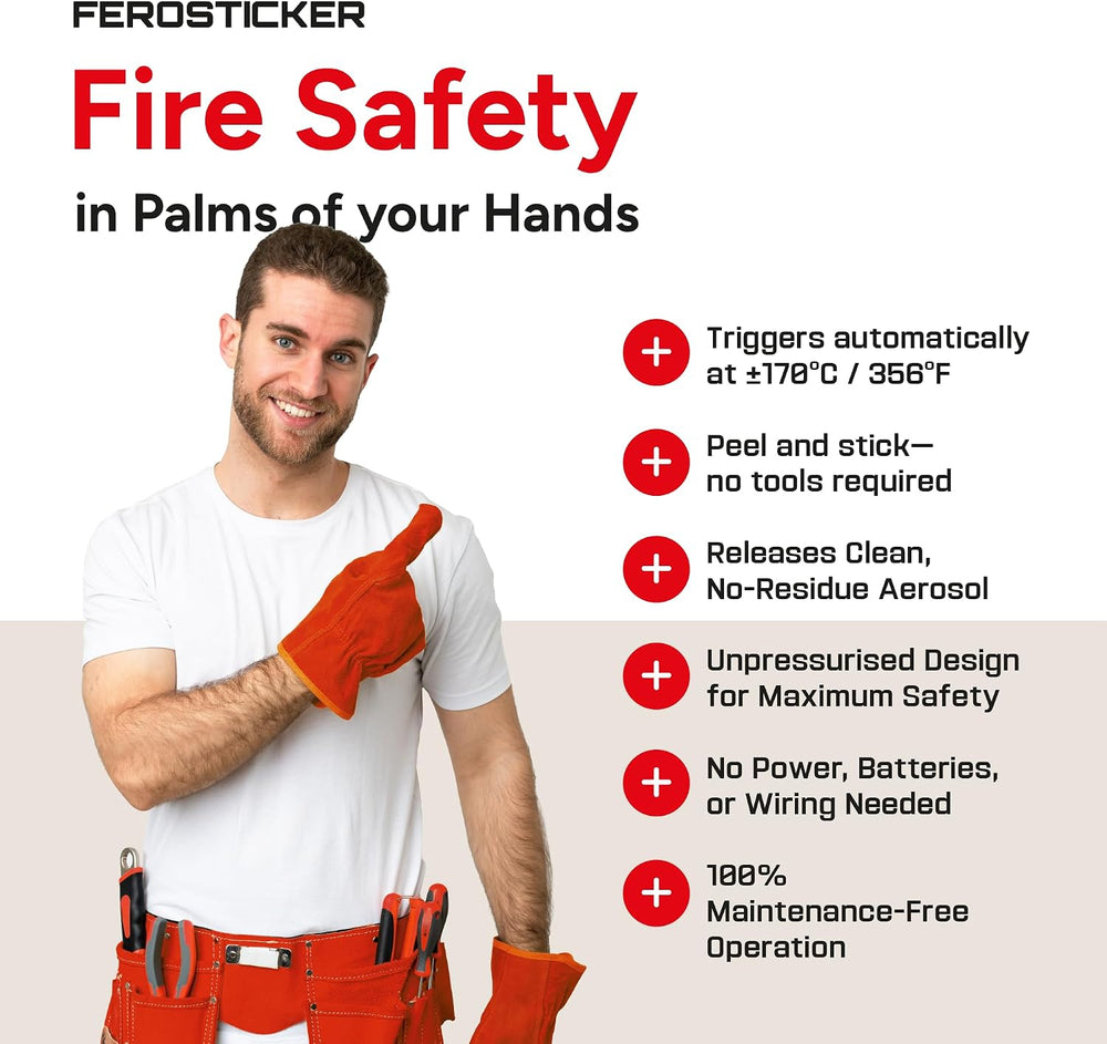 Small Automatic Fire Extinguisher (4 Pack)