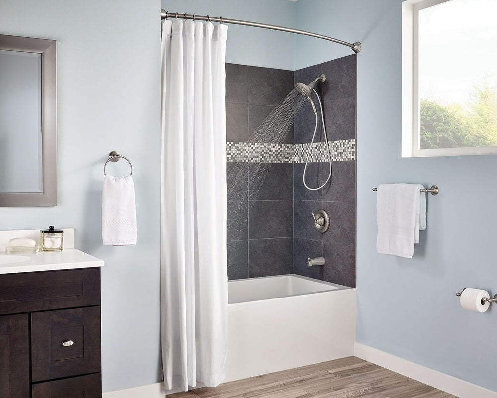 Moen DN6818BN Sage 18-Inch Single Towel Bar, Brushed Nickel