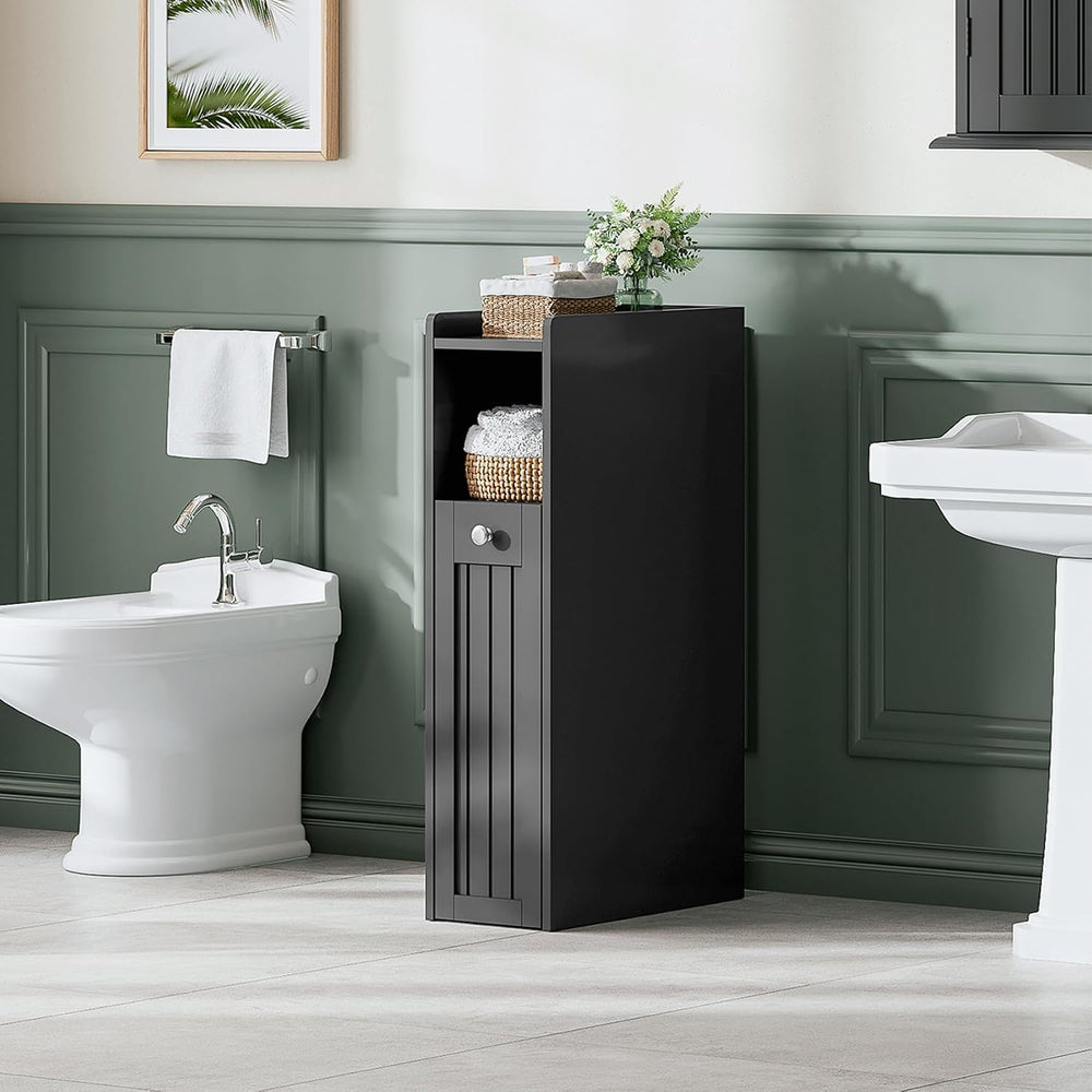 ChooChoo Slim Bathroom Storage Cabinet with Slide Out Drawers
