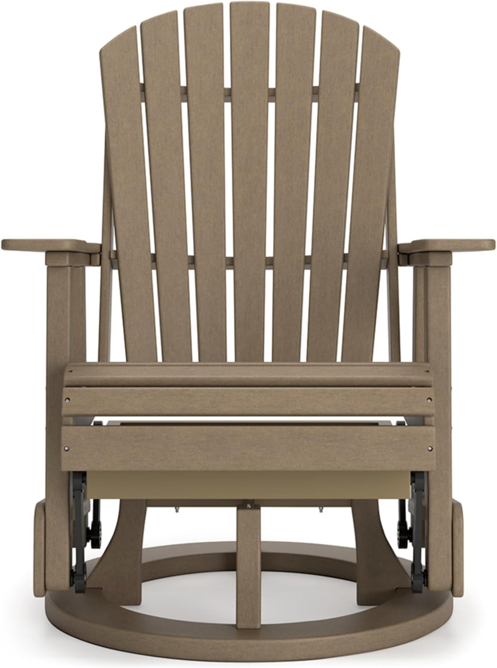 Signature Design by Ashley Hyland Wave Contemporary Swivel Glider Adirondack ...