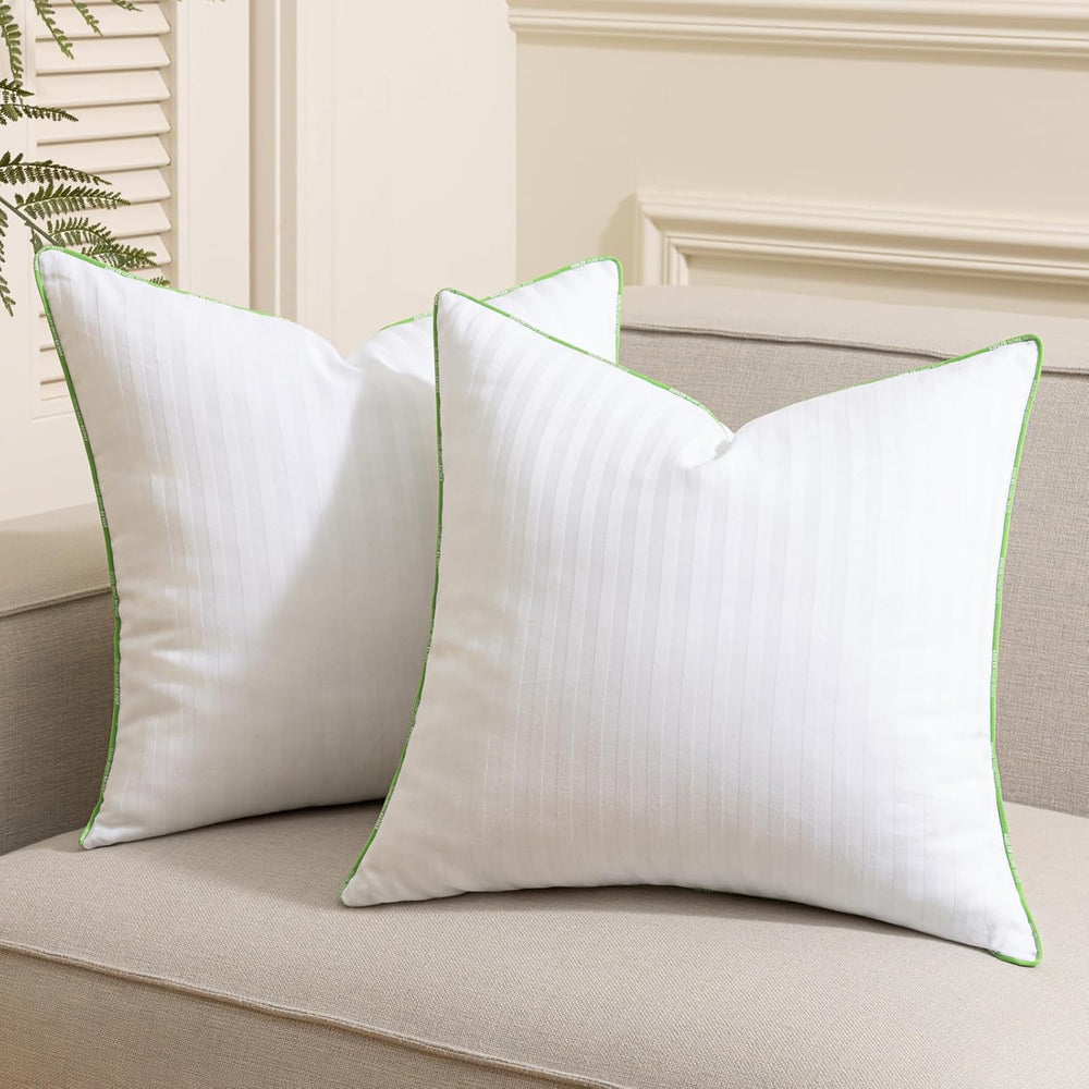 Ashler Synthetic Down 18x18 Pillow Inserts, Set of 4