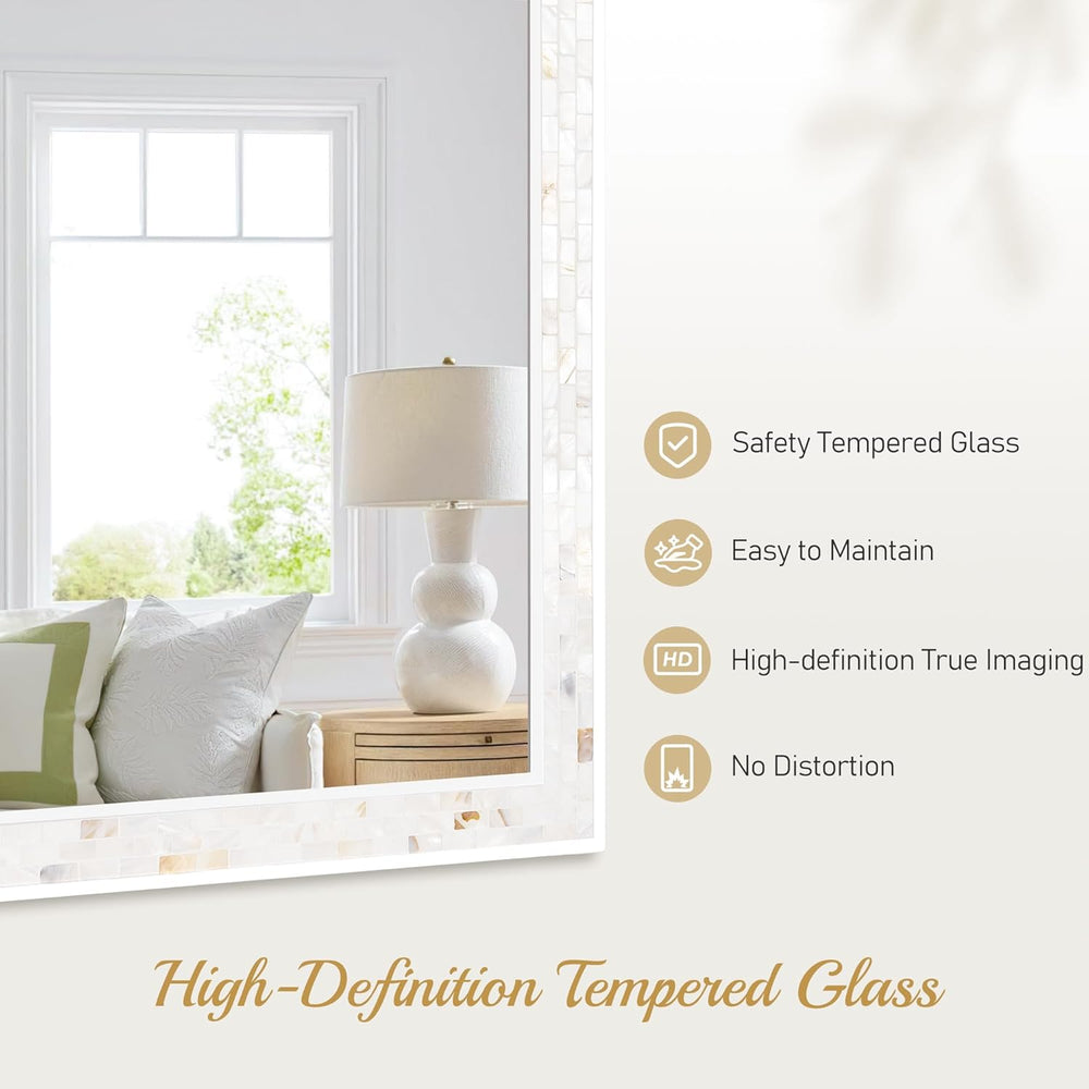 20x28 Inch Mosaic Rectangle Mirrors for Wall