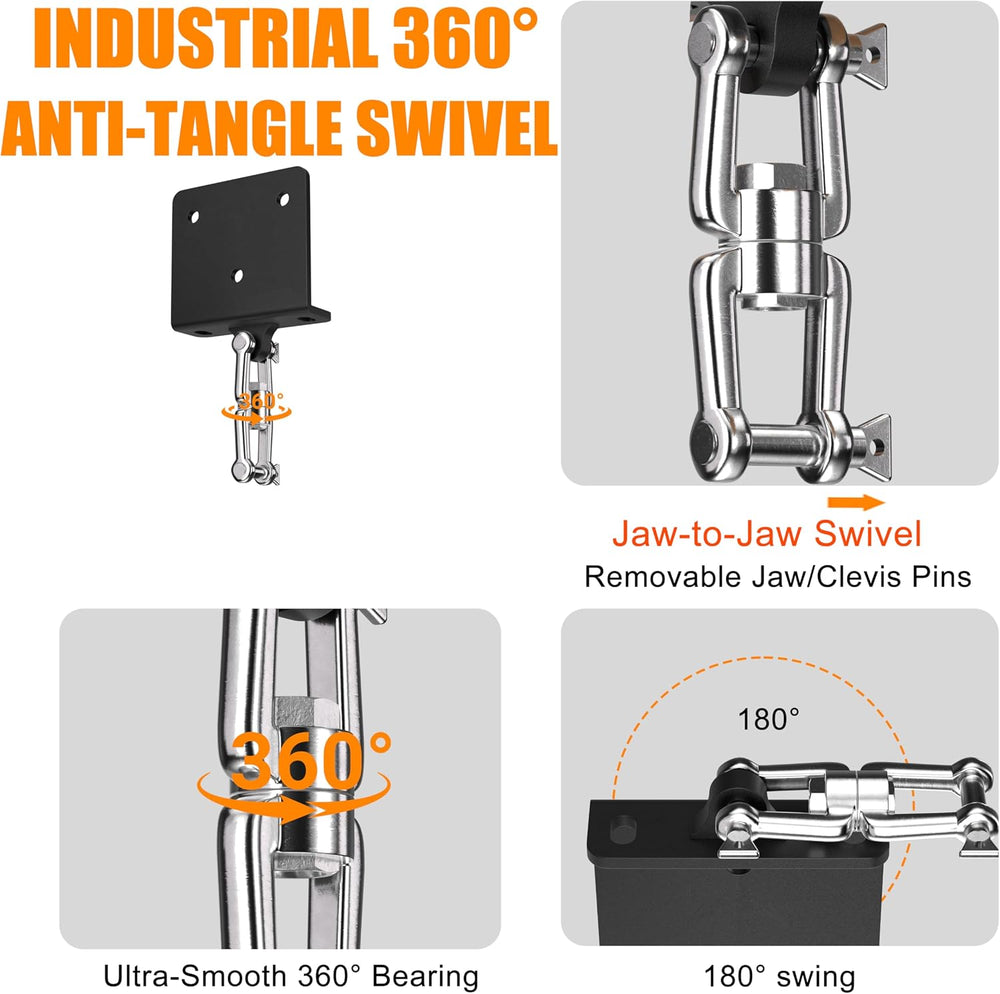 Heavy Bag & Punching Bag Hanger, Wall, Ceiling, Beam Mount Options