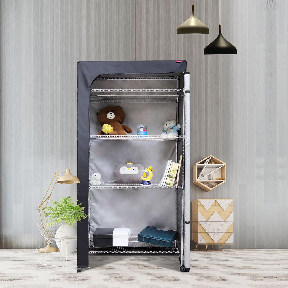Waterproof Shelf Cover, Fits 36" W x 18" D x 72" H Storage Rack