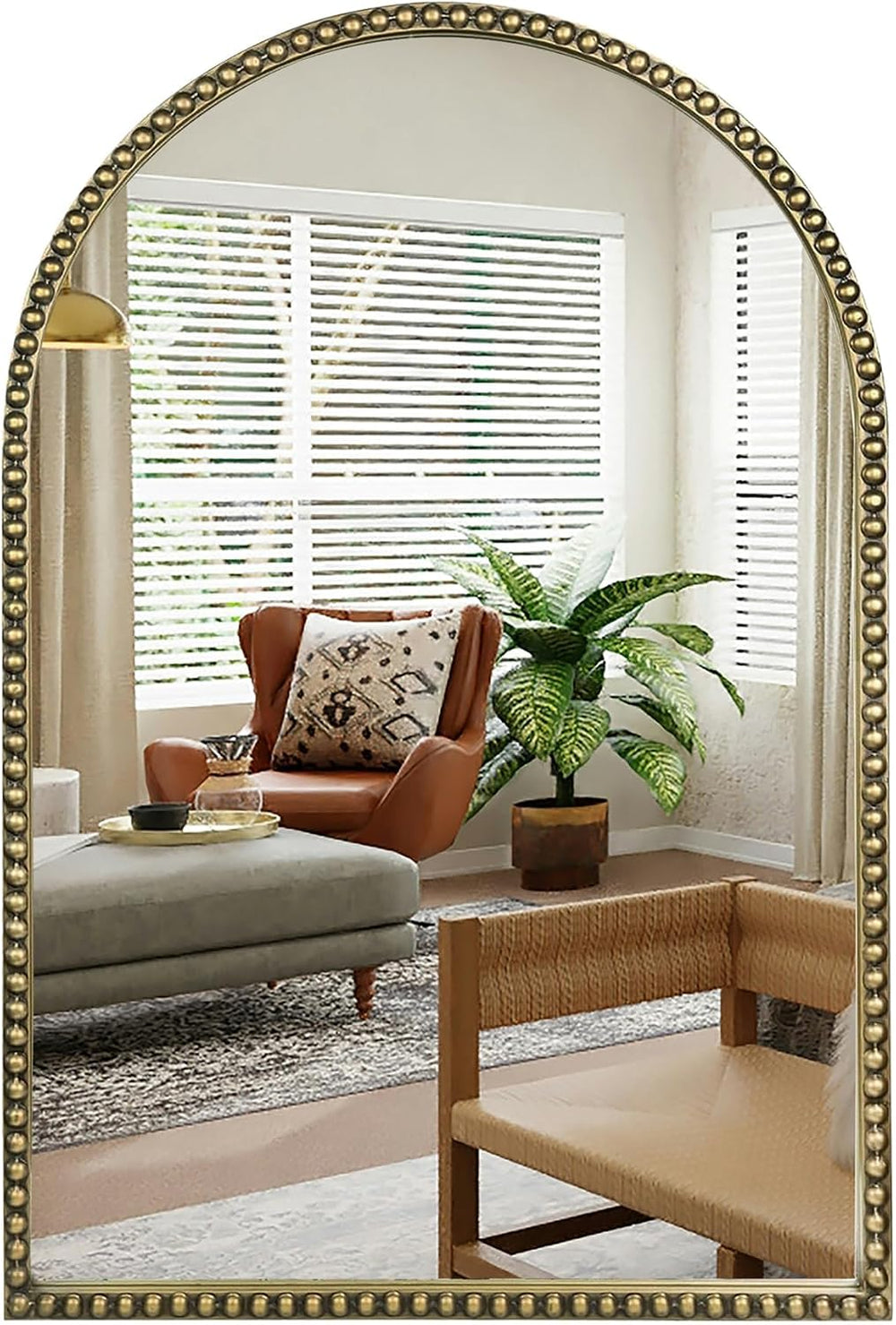 Antique Gold 24"x36" Wall Mirror