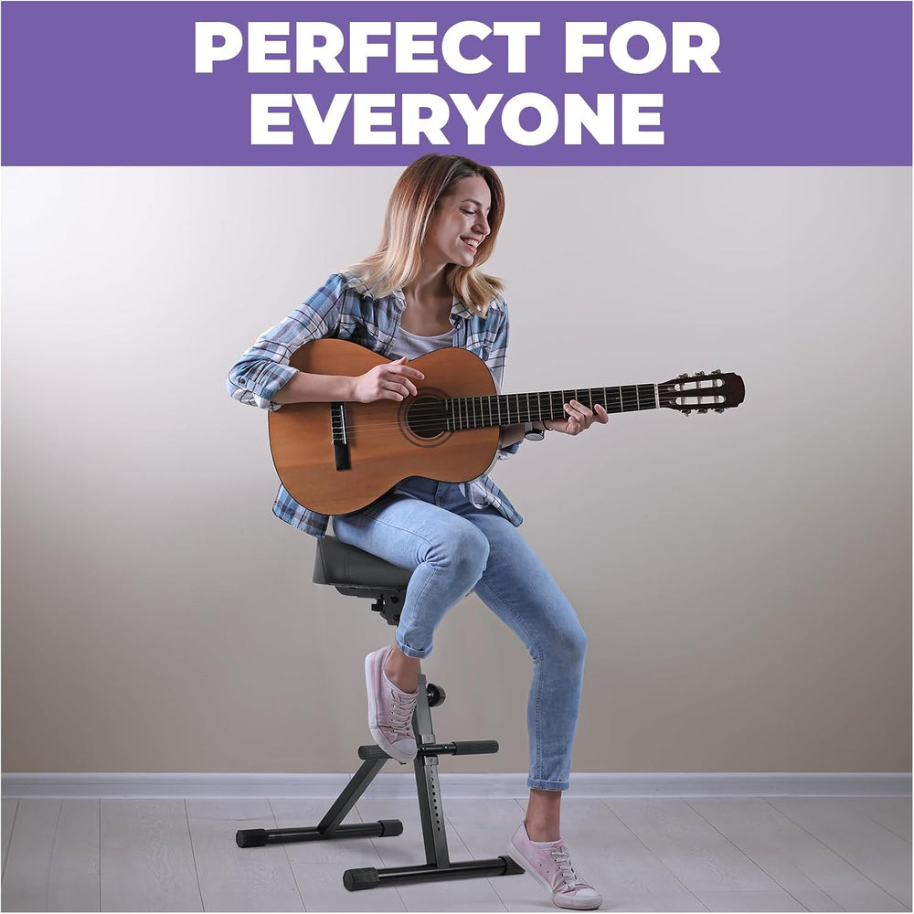 Liquid Stands Guitar Stool for Adults, Height Adjustable Guitar Chair - Comfo...