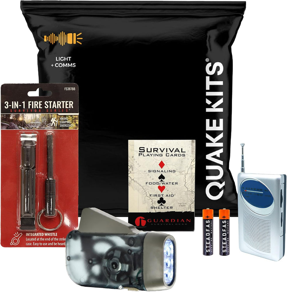 1-4 Person, 72 Hour Prepared Survival Kit for Disaster Preparedness