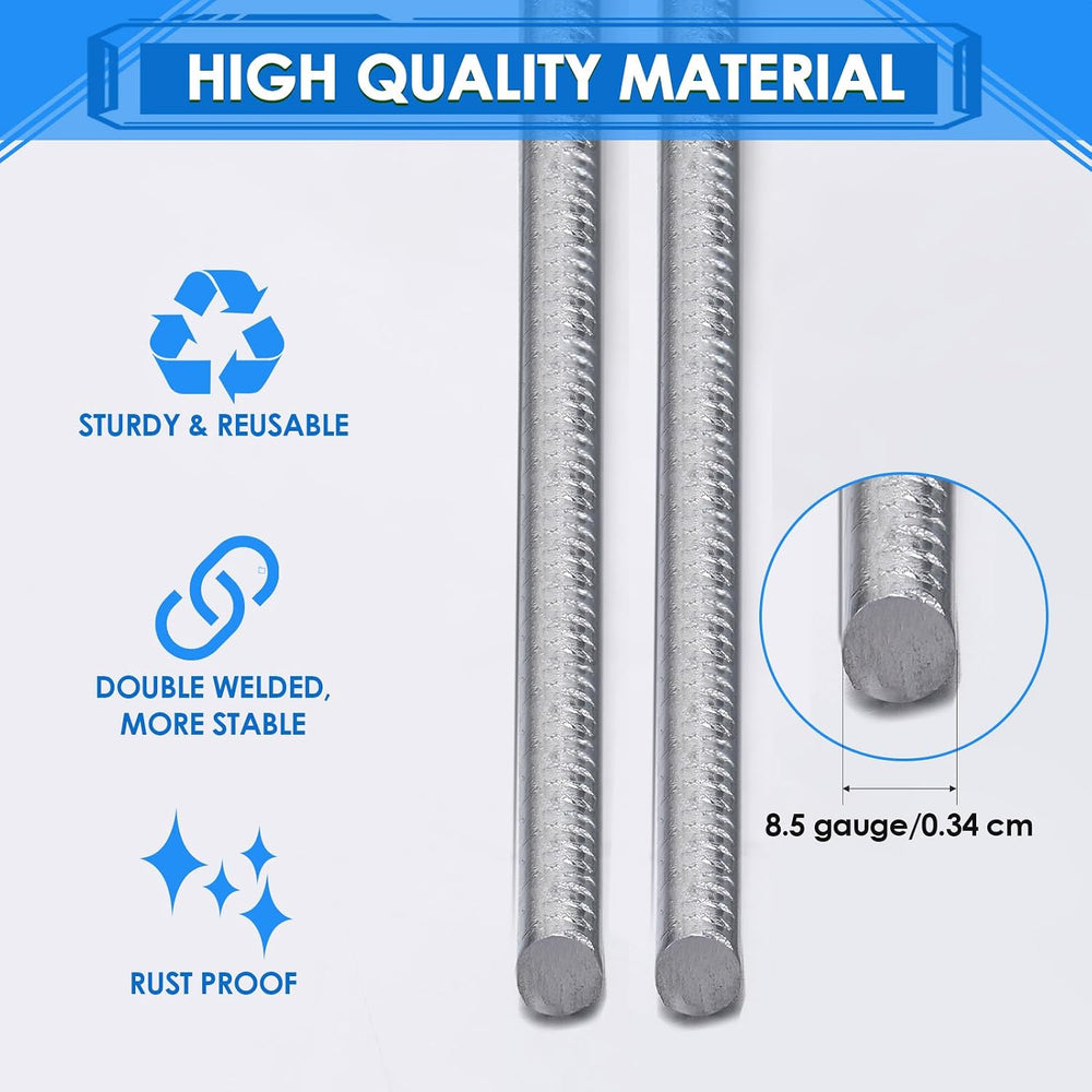 30 Pcs Yard Sign Stakes 16.5'' x 7'' H Frame Wire, Halloween ...