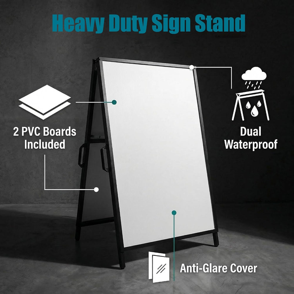 USCNC A-Frame Sign 24×36 Inch, Indoor & Outdoor Compatible (1PACK)